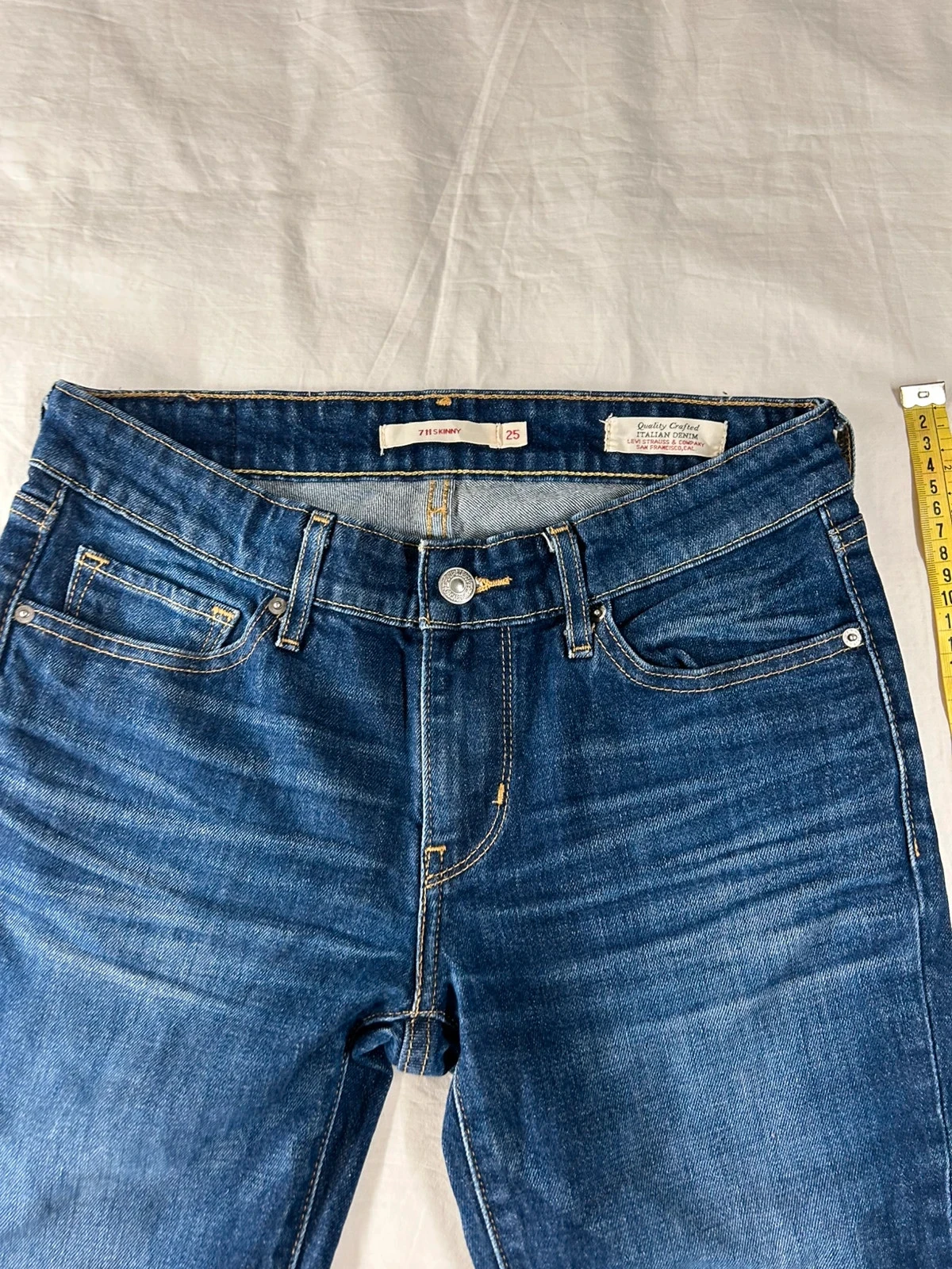 Levi's 711 skinny jeans w25 l32 – photo 3